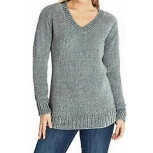Orvis Chenille Ribbed Knit Tunic Sweater Academia Grandma Grandpacore NWT Med